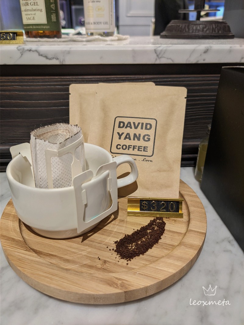 DAVID YANG COFFEE 飯店內使用咖啡品牌