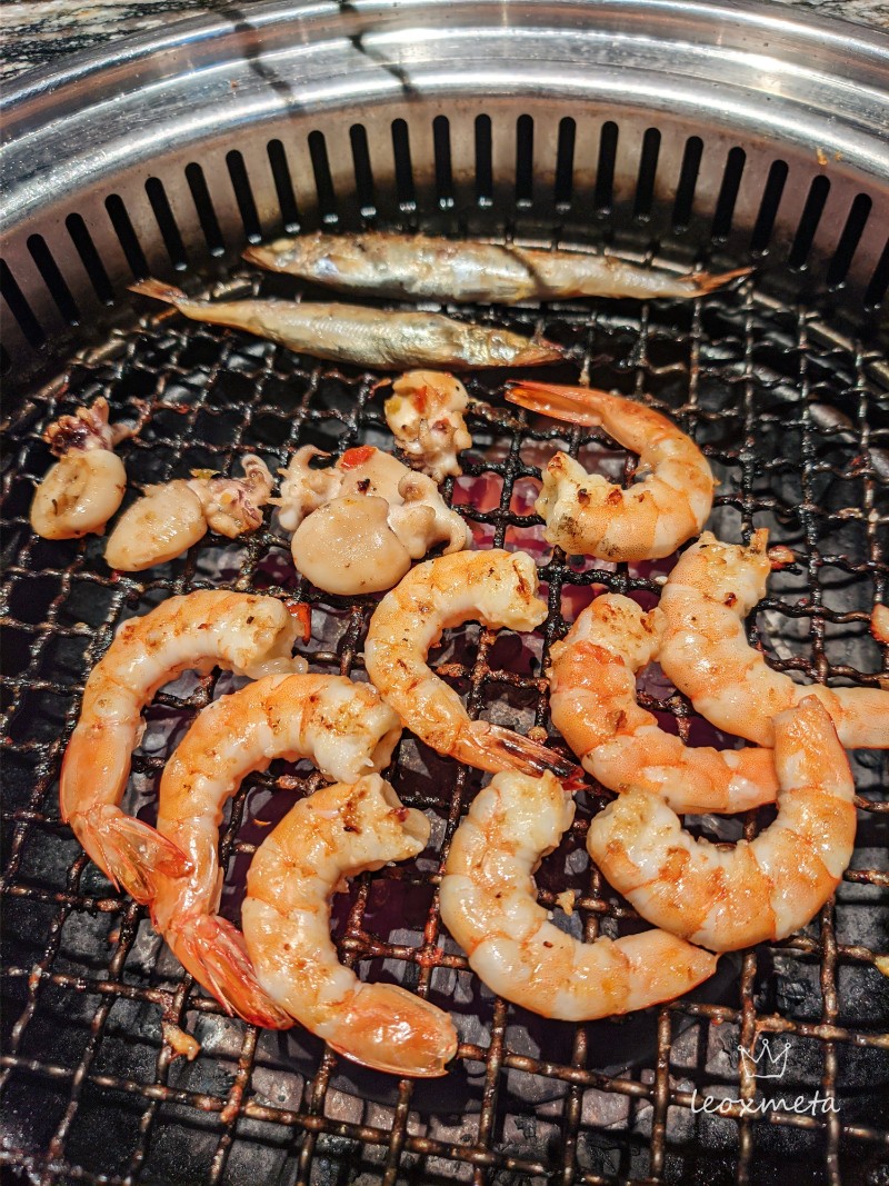 野村日式燒肉-崛江店-烤蝦子