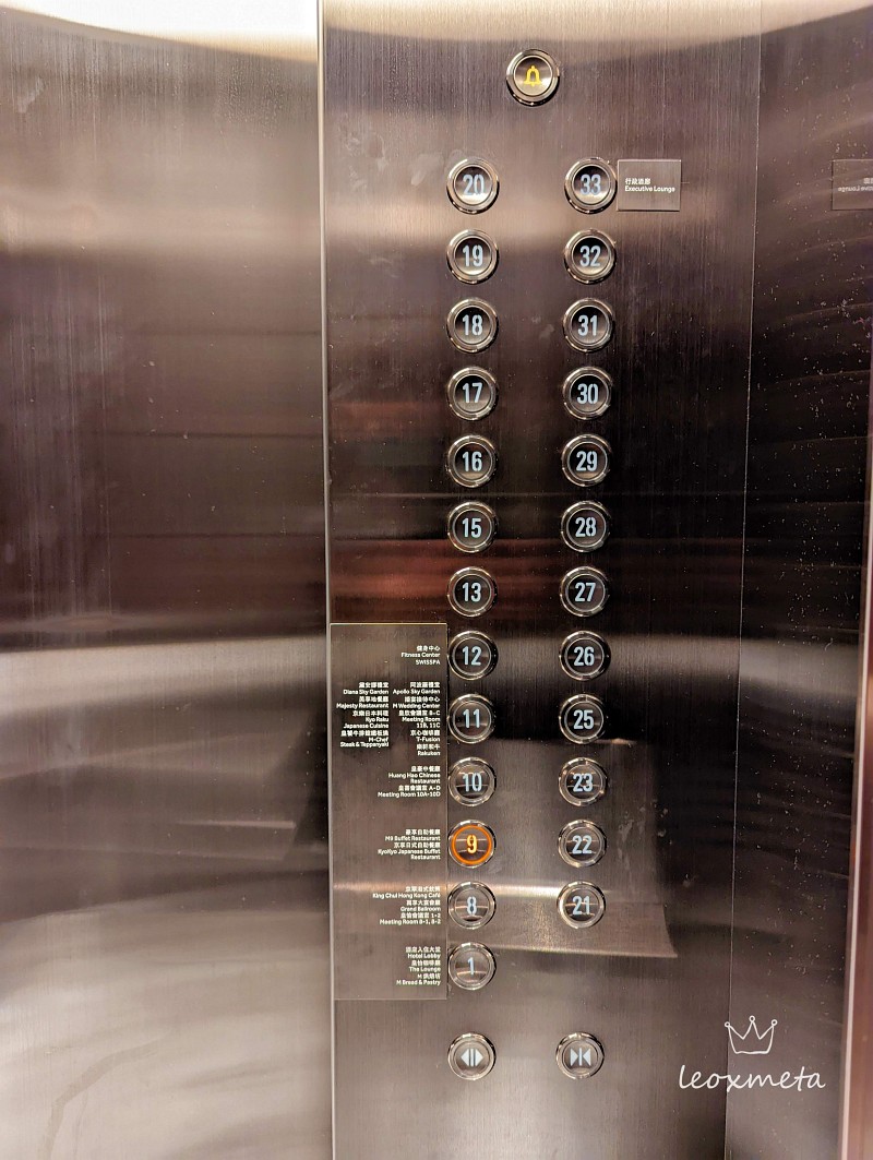 電梯內樓層介紹1