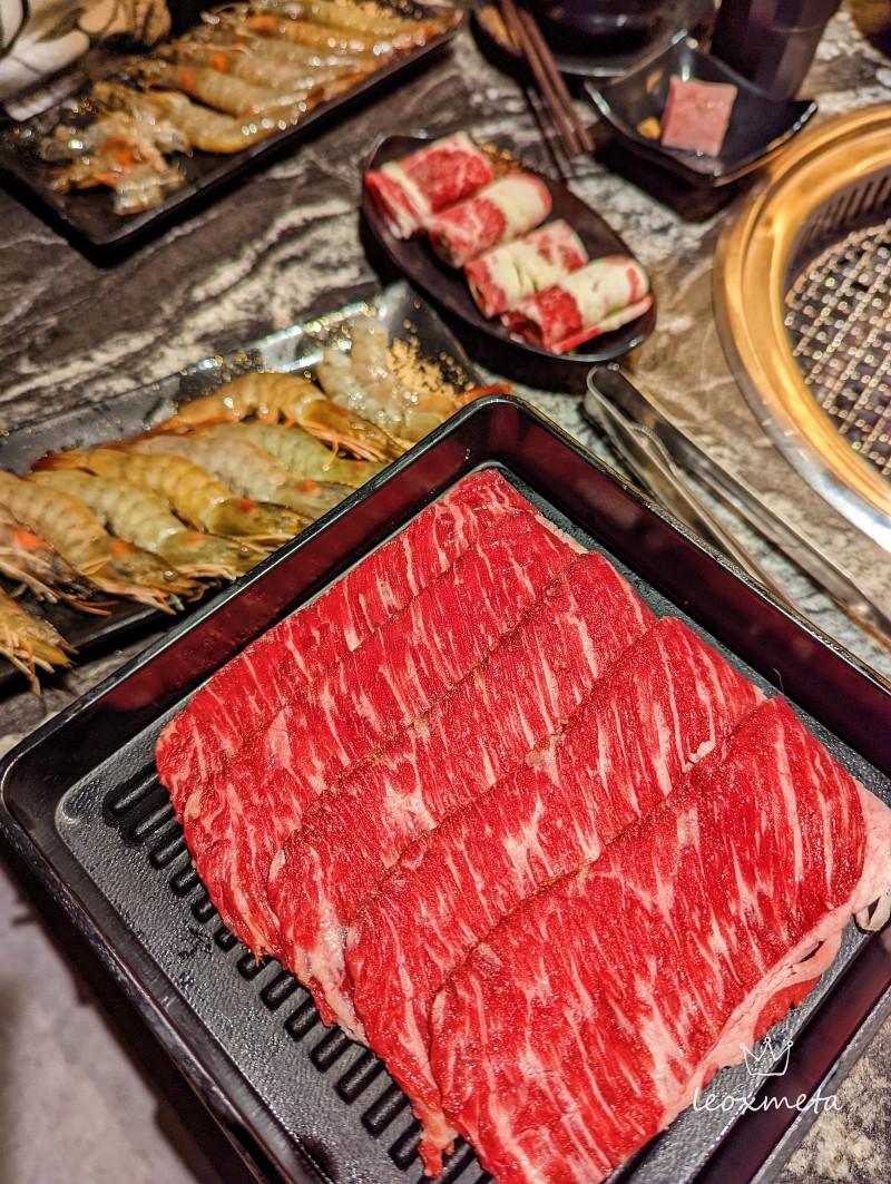 高雄燒肉吃到飽-野村日式燒肉-明誠店-肉類與海鮮照片