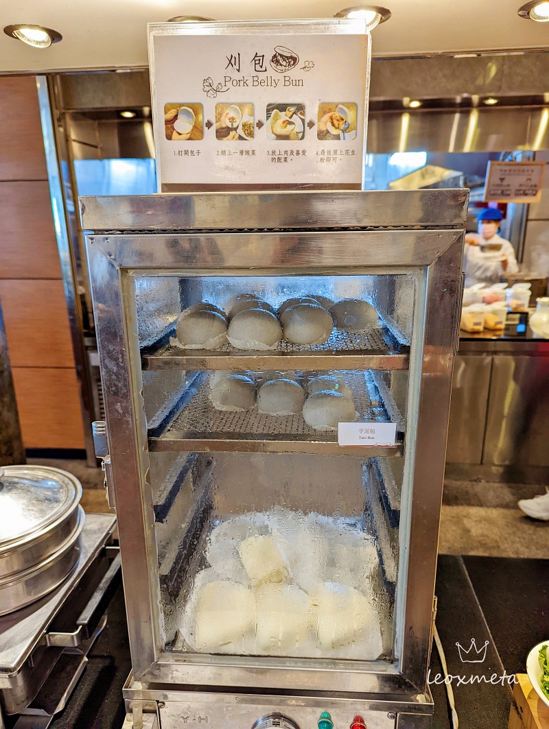 台南大飯店-早餐-刈包及包子