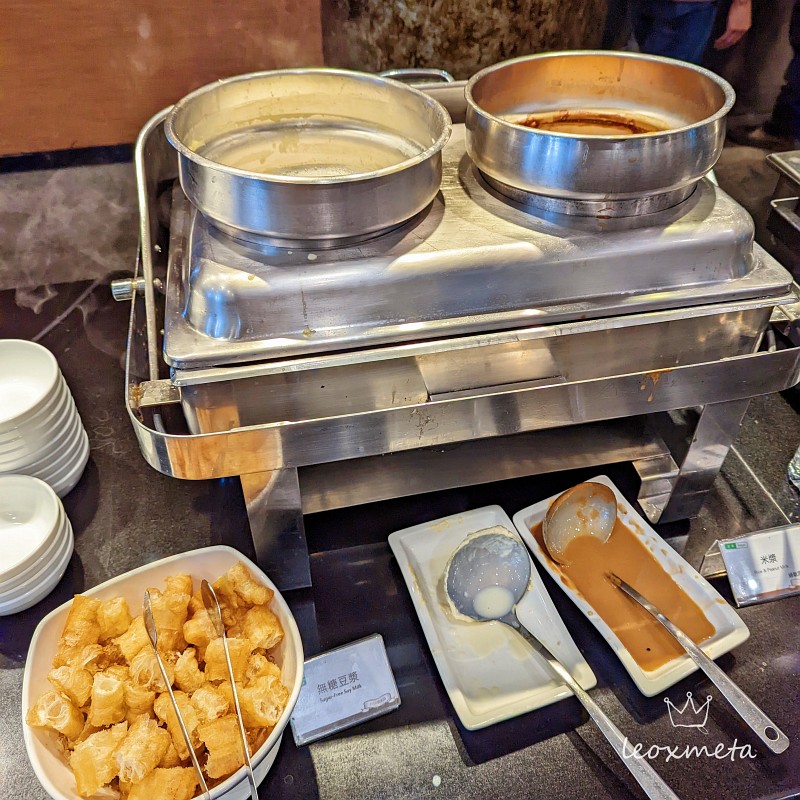 台南大飯店-早餐-油條.無糖豆漿.米漿