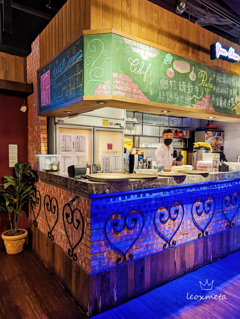 洋城義大利餐廳-調製飲料的吧檯