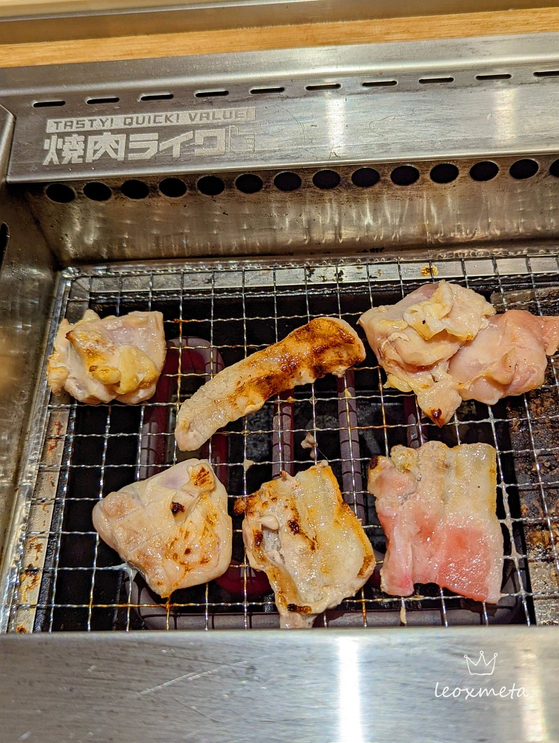 電烤爐烤出來的燒肉