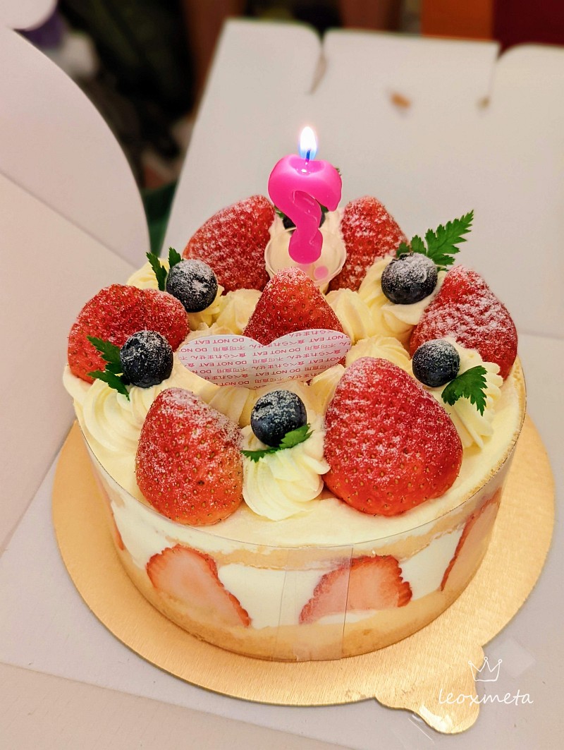 慶祝的生日蛋糕