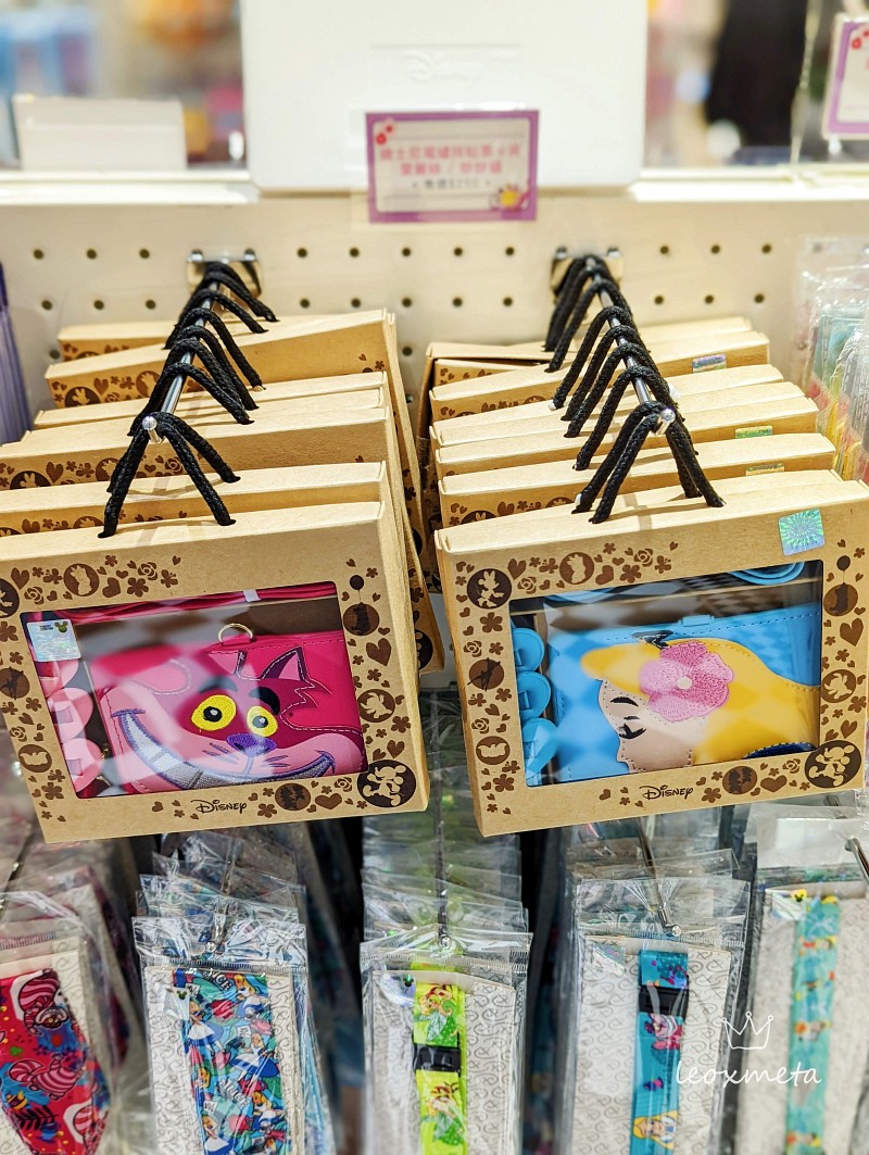 迪士尼電繡拼貼票卡夾 - 愛麗絲/妙妙貓