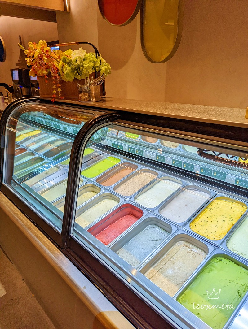 雪酪冰淇淋櫃