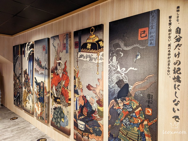 日本浮世繪壁畫