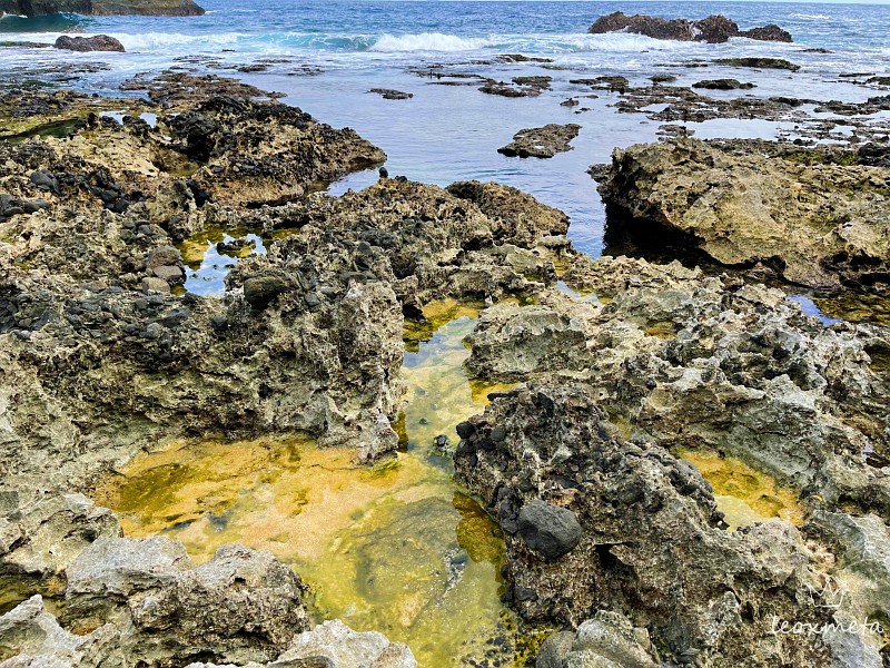 綠島活動精選-綠島藍洞跳水-裙狀珊瑚礁-彎弓洞奇蹟美景