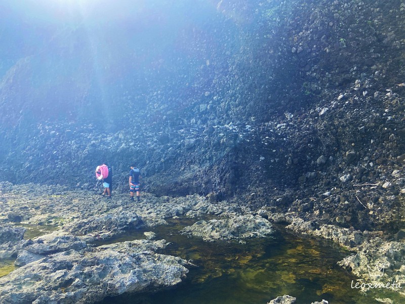 綠島活動精選-綠島藍洞跳水-裙狀珊瑚礁-彎弓洞奇蹟美景