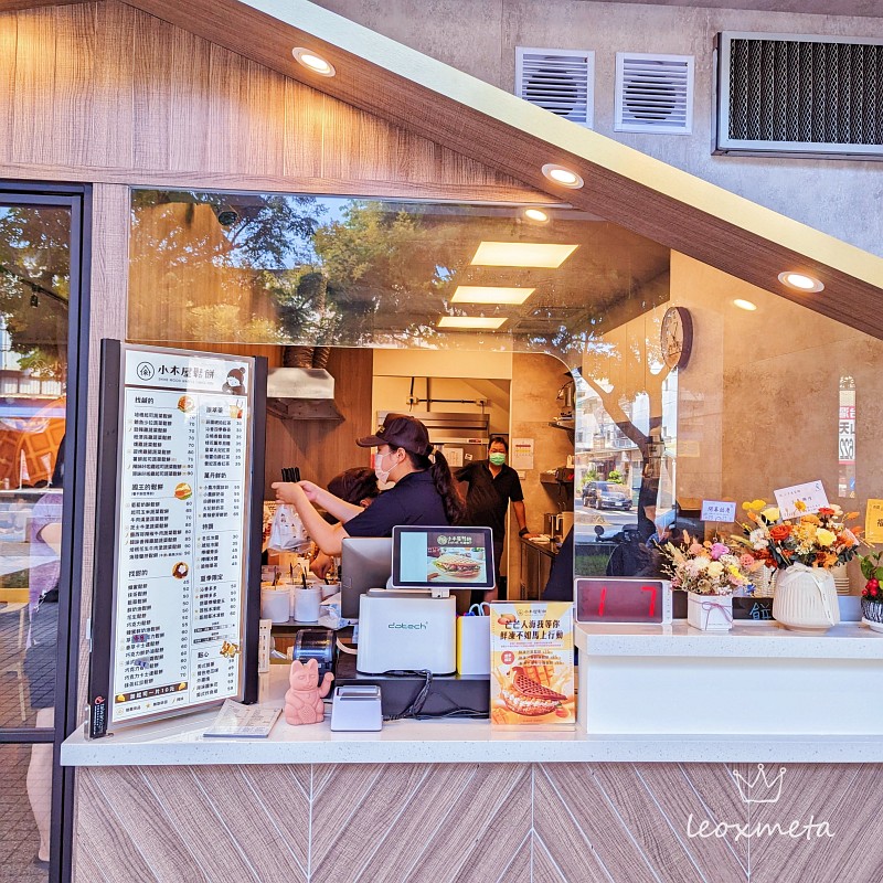 小木屋鬆餅-岡山店-點餐櫃檯