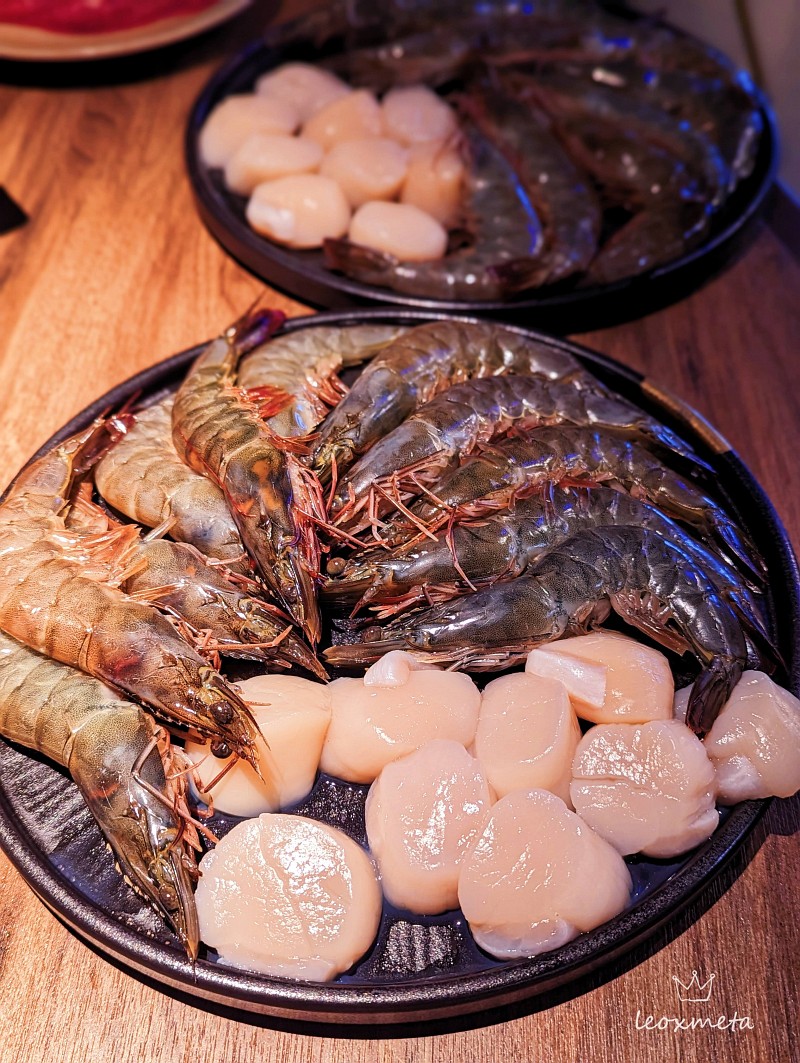 路易奇火力會社-海大蝦、日本生食級干貝