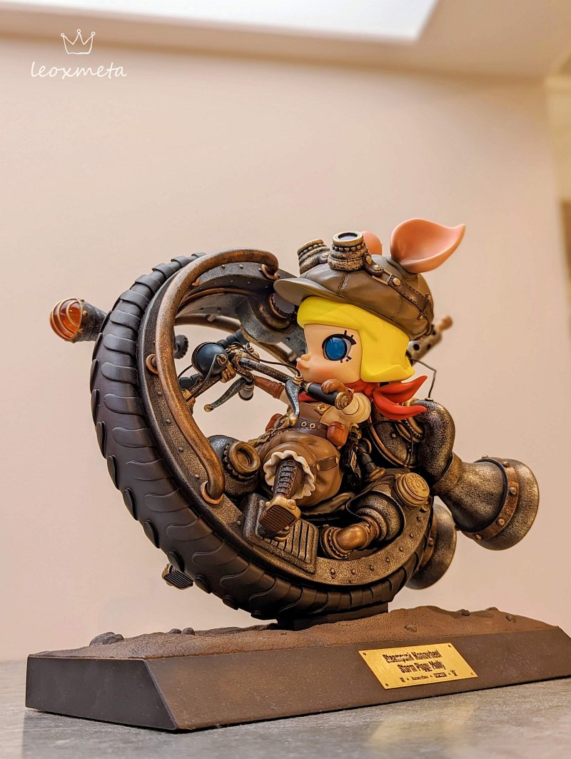 Steampunk Monowheel Storm Piggy Molly $13800