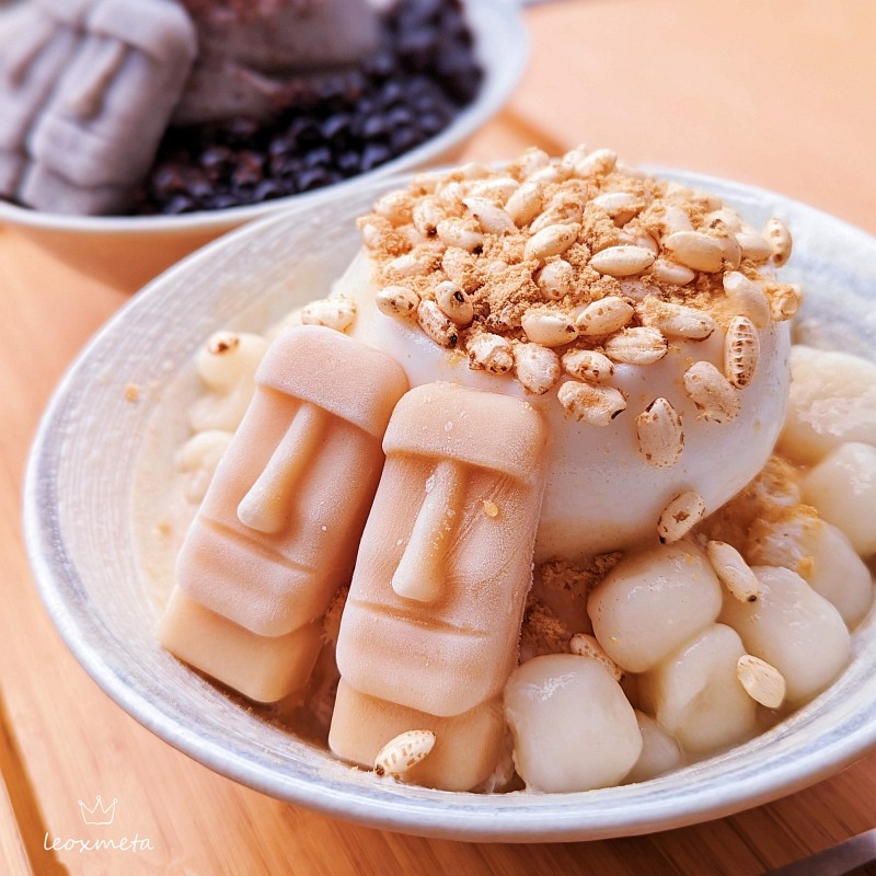 艾摩多手工杏仁豆腐-台南特色甜點冰品菜單-摩艾石像特色商品
